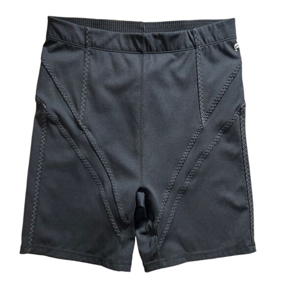 Fabletics High Waisted Statement Motion365 Shorts Womens Size Small Black - Picture 1 of 10